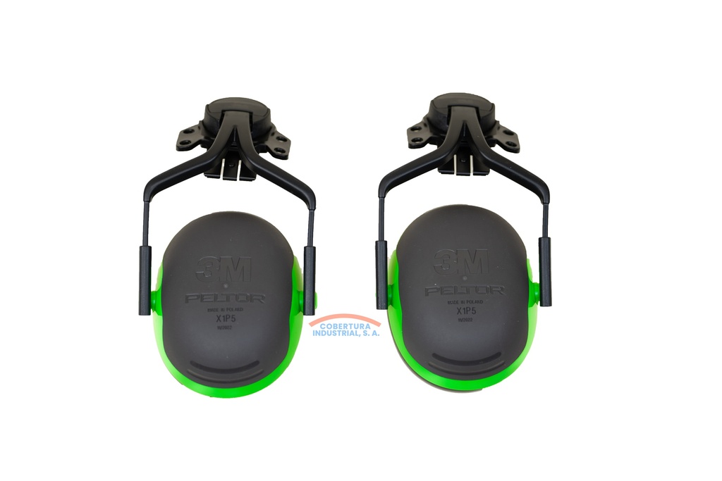 Orejera protectora 3M X1P5E para casco reduce 27dB unidad