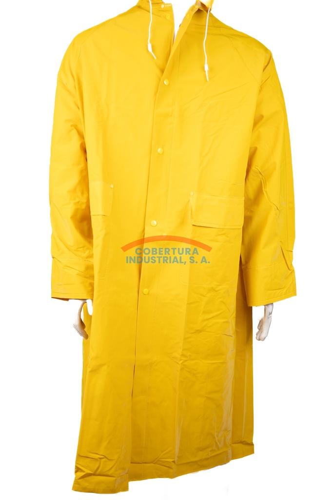 Capa PVC Tool TC 2759 tipo abrigo amarillo T. XL unidad