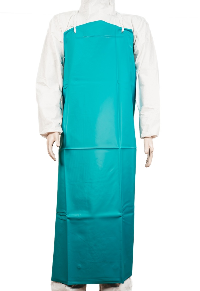 Gabacha de PVC aqua unidad