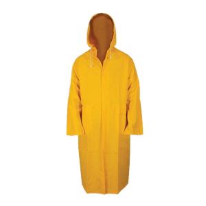 Capa PVC Ciclón tipo abrigo amarillo T. L unidad