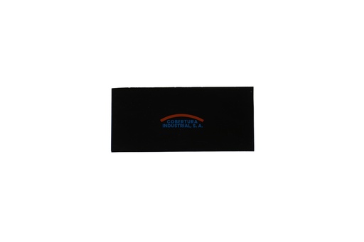 [1442] Vidrio rectangular oscuro #14 unidad