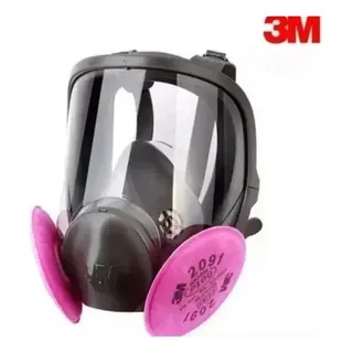 [1920] KIT 3M 6800/2097 (Incluye: Respirador cara completa y par de filtros P100)