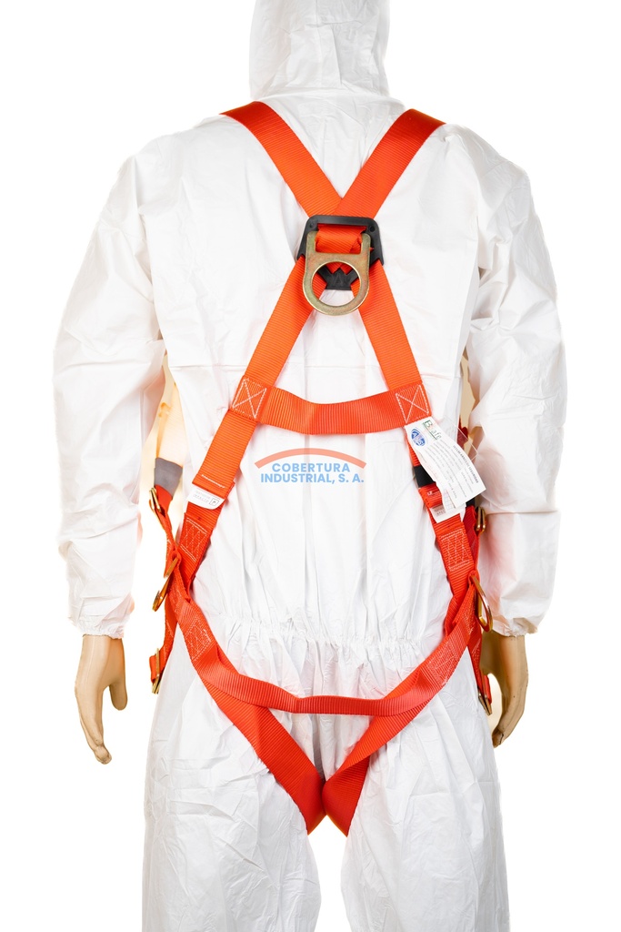 Arnes anticaidas 3 puntos de anclaje Bsafe rojo unidad