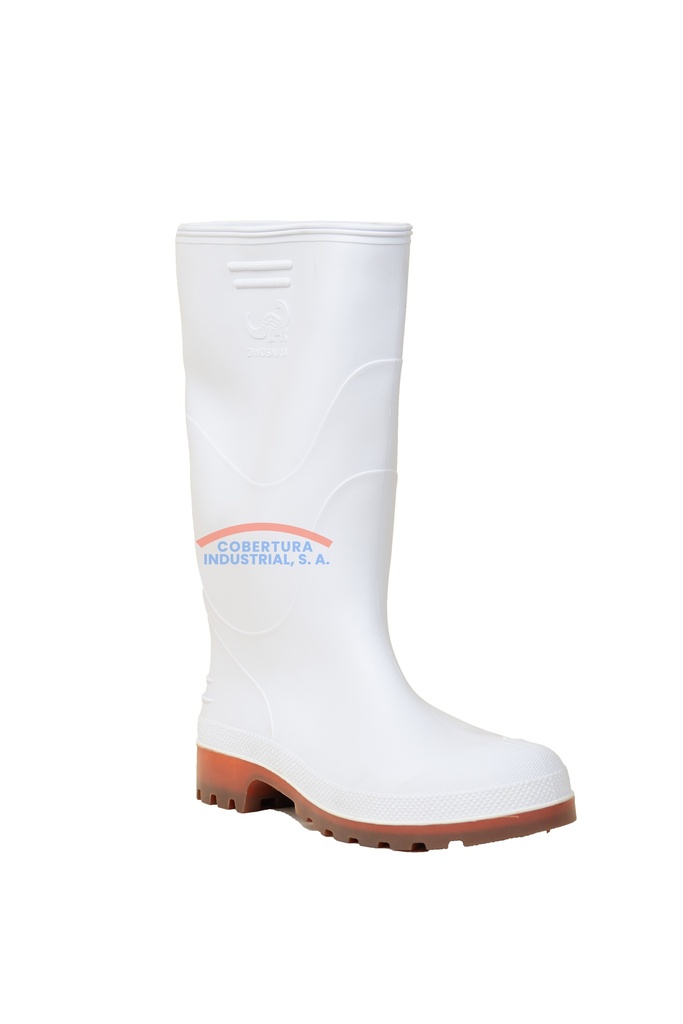 Bota de PVC Dino blanca T. 40 par