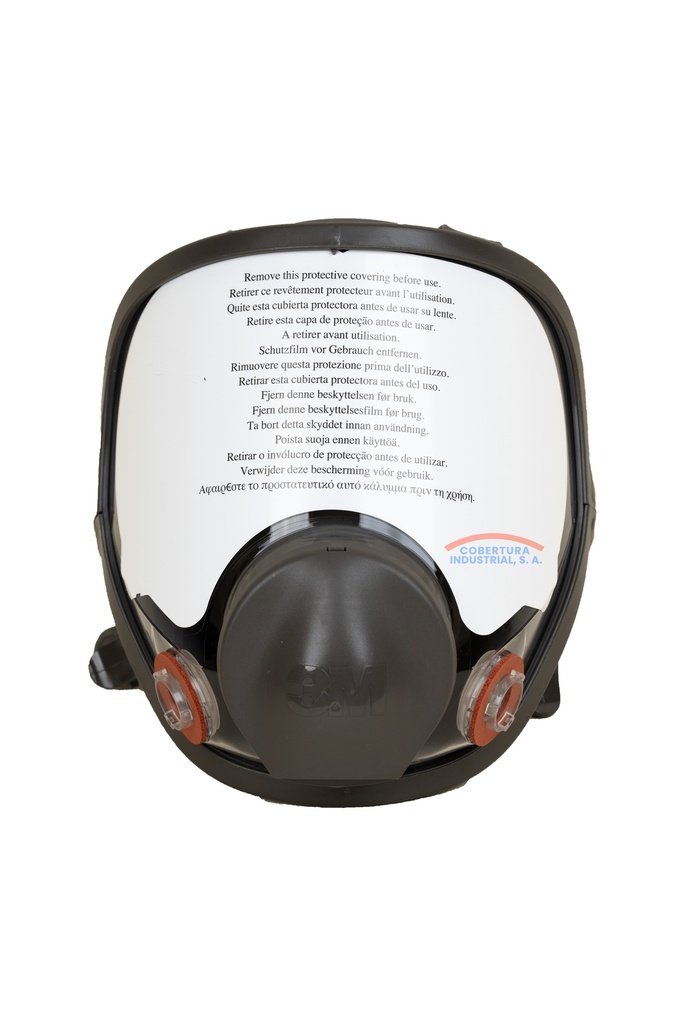 Respirador 3M 6800 elastómero cara completa unidad