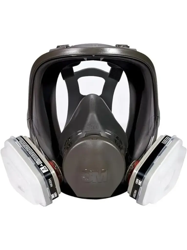 KIT 3M 6800/6001 (Incluye: Respirador cara completa, par de filtros, par de prefiltros y par de retenedores)