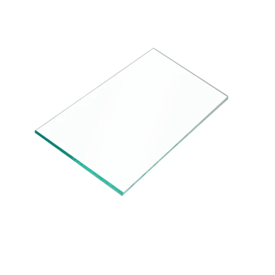 Vidrio rectangular claro  unidad