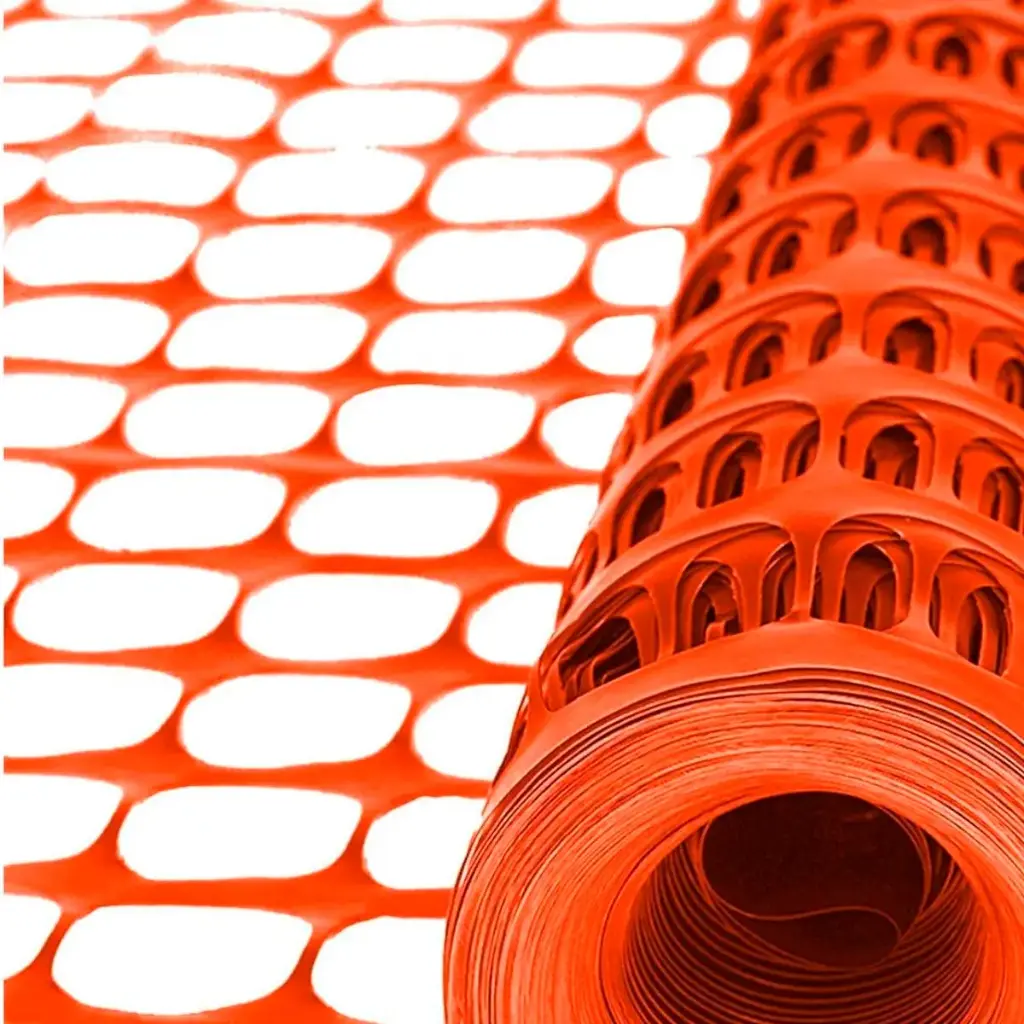 Malla de seguridad naranja rollo