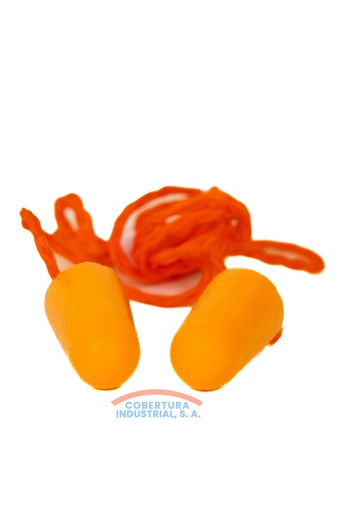 [1251] Protector auditivo desechable 3M 311-1250 E-A-R con cordon de PVC reduce 33dB unidad