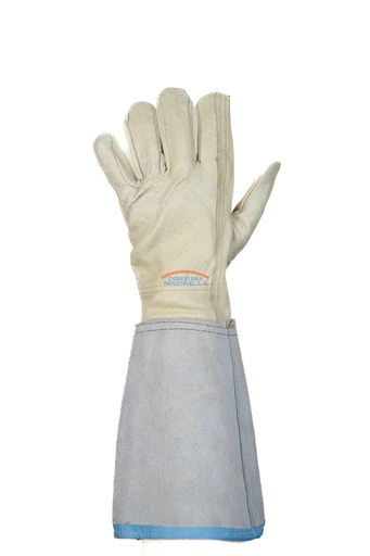 [1125] Guante piel de cerdo Córdova 1/2 manga T. unica par