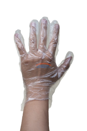 [1198] Guante polietileno desechable TW T. M cajilla de 50 pares