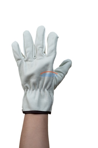 [1736] Guante piel de res TW T. L par