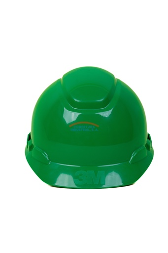 [1133] Casco 3M H700 ajuste rachet con indicador verde musgo unidad
