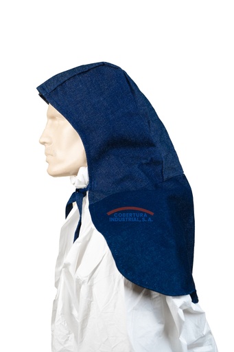 [1350] Gorro de lona azul Nacional para soldador unidad