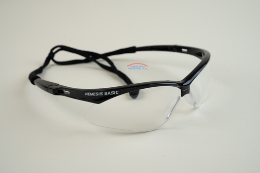 [1337] Lente claro Kimberly Clark Nemesis V30 antiempaño con cordon unidad