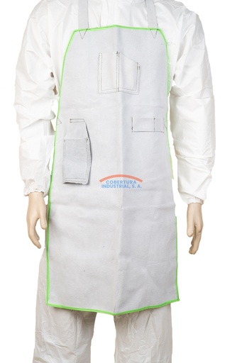 [1115] Gabacha de cuero nacional gris unidad