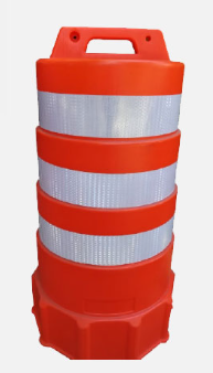 [1544] Trafitambo naranja con reflectivo unidad